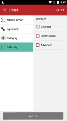 MuscleMatics android App screenshot 5