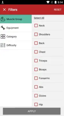 MuscleMatics android App screenshot 6